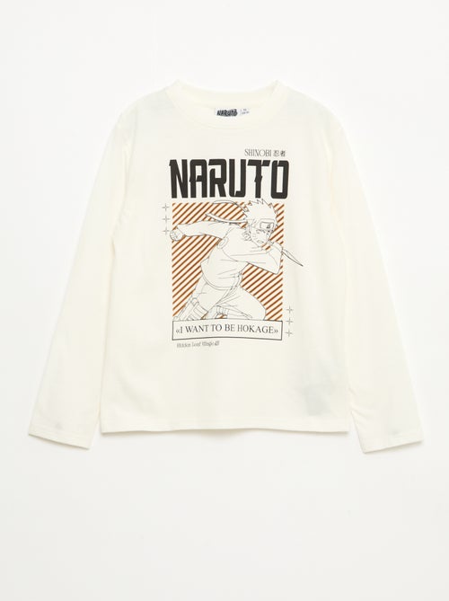 T-shirt de mangas compridas 'Naruto' - Kiabi