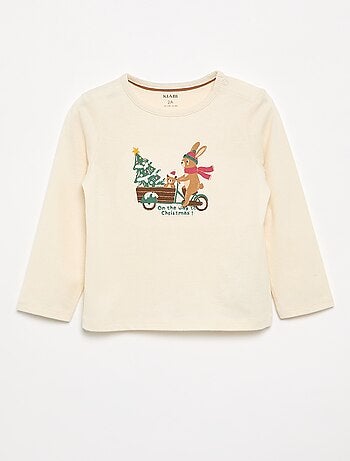 T-shirt de mangas compridas 'Natal'