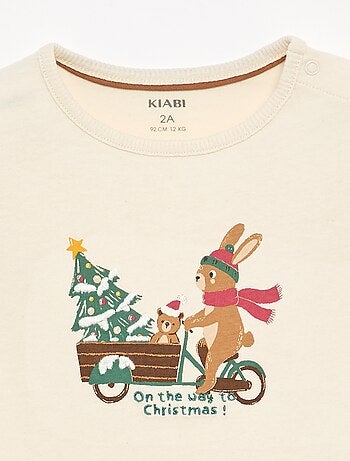 T-shirt de mangas compridas 'Natal'