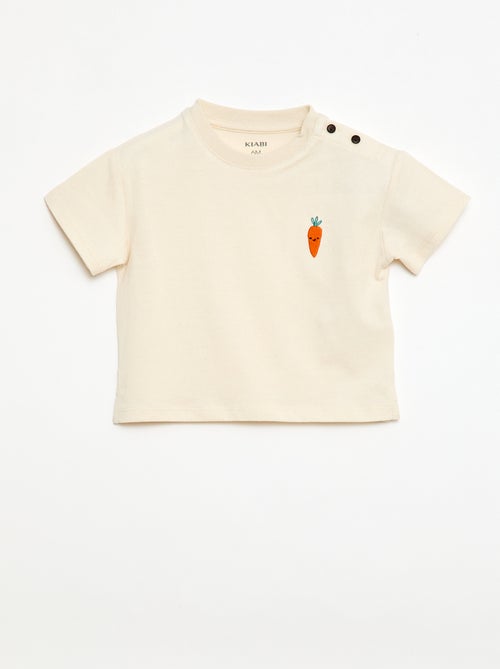 T-shirt de mangas curtas - Kiabi