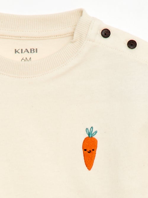 T-shirt de mangas curtas - Kiabi