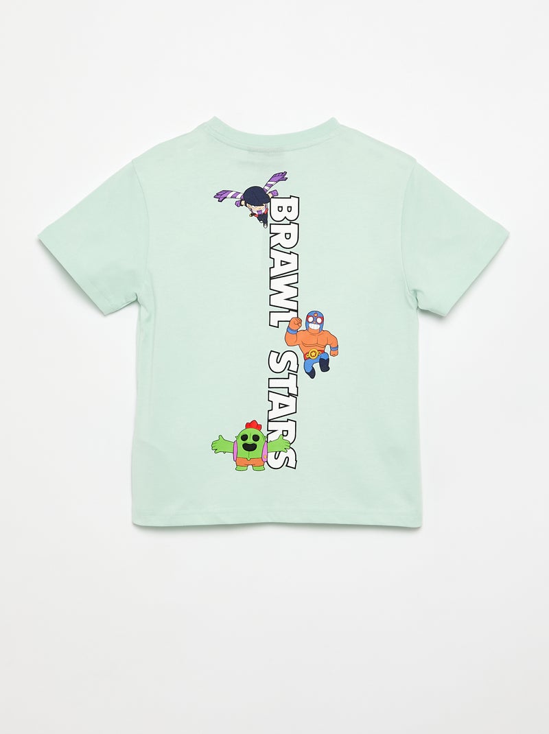 T-shirt de mangas curtas 'Brawl Stars' Verde - Kiabi