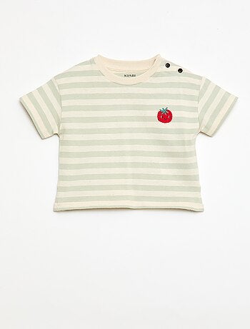 T-shirt de mangas curtas