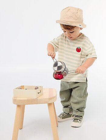 T-shirt de mangas curtas