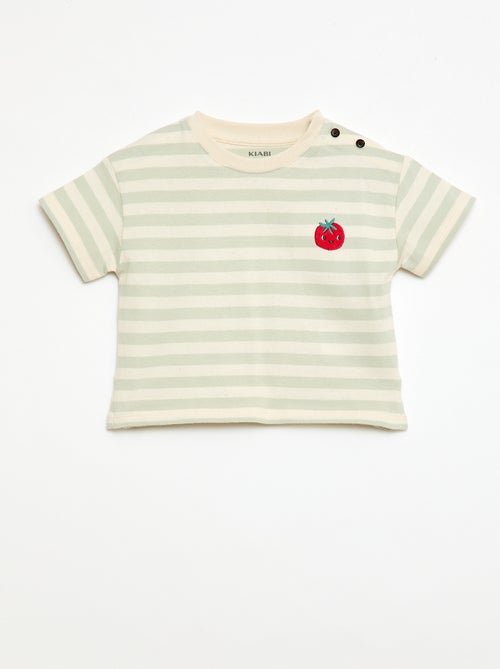 T-shirt de mangas curtas - Kiabi