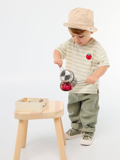 T-shirt de mangas curtas - Kiabi