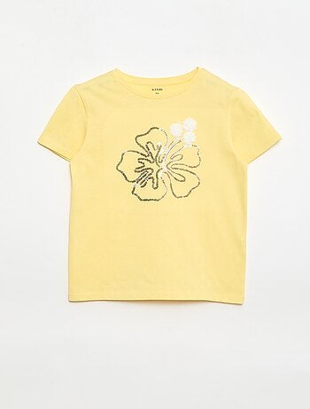 T-shirt de mangas curtas com animação