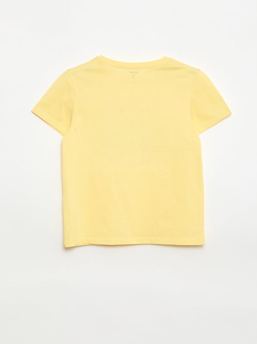T-shirt de mangas curtas com animação - Kiabi
