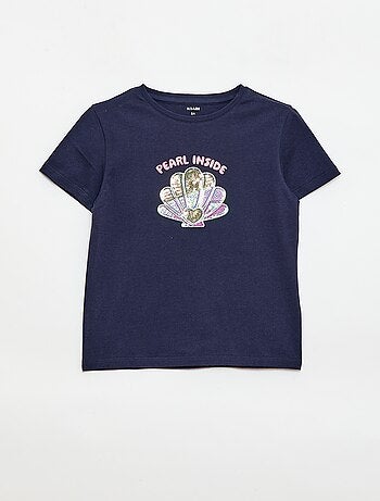 T-shirt de mangas curtas com animação