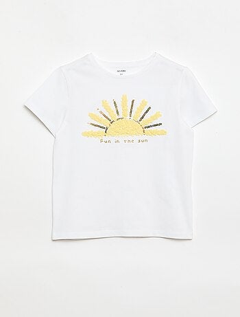 T-shirt de mangas curtas com animação