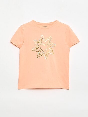 T-shirt de mangas curtas com animação