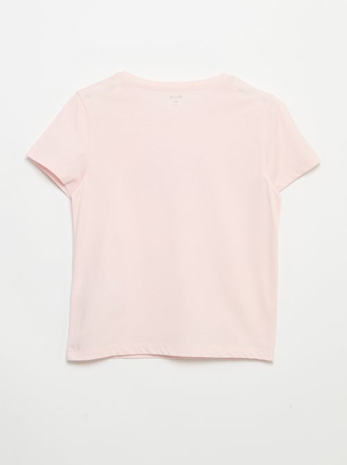 T-shirt de mangas curtas com animação - Kiabi