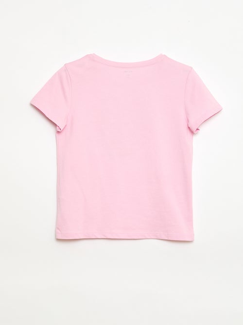 T-shirt de mangas curtas com animação - Kiabi