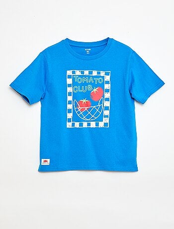 T-shirt de mangas curtas com estampado