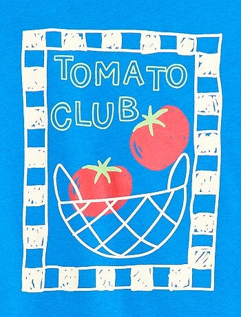 T-shirt de mangas curtas com estampado