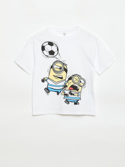 T-shirt de mangas curtas estampado 'Minions' - Kiabi