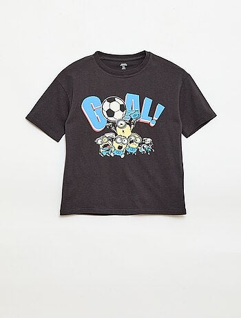 T-shirt de mangas curtas estampado 'Minions'