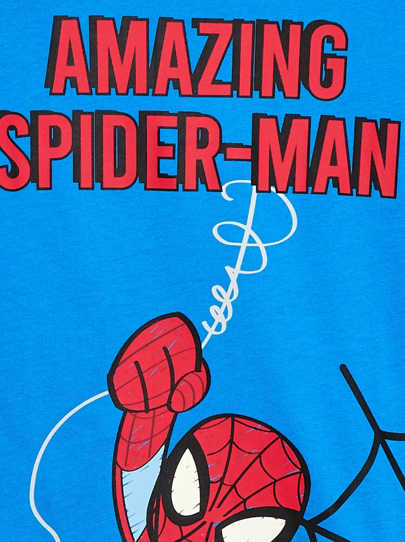 T-shirt de mangas curtas 'Marvel' 'Avengers' Azul - Kiabi