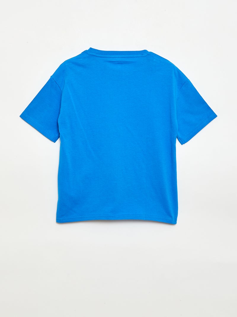 T-shirt de mangas curtas 'Marvel' 'Avengers' Azul - Kiabi