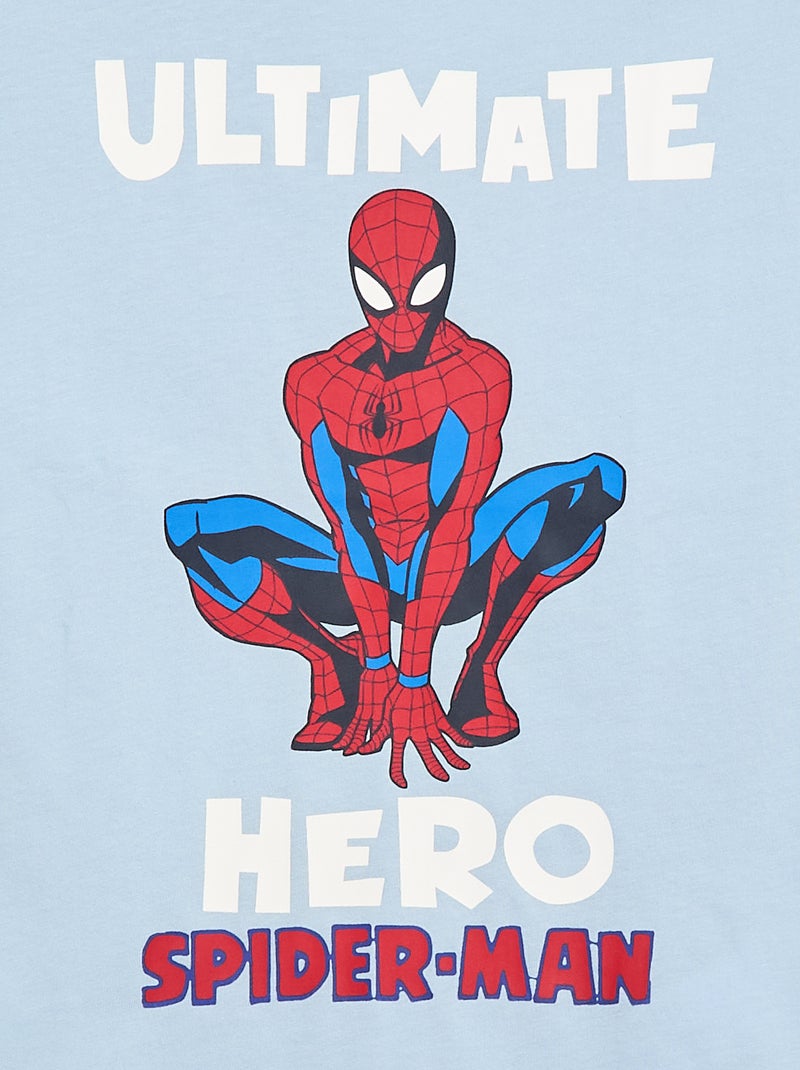 T-shirt de mangas curtas 'Marvel' 'Avengers' Azul - Kiabi