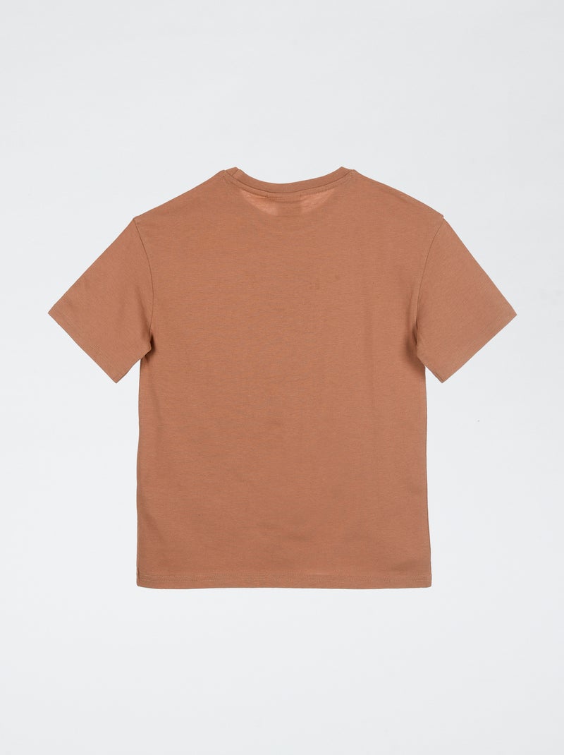 T-shirt de mangas curtas 'Patrulha Pata' Bege - Kiabi