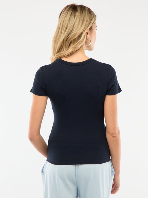 T-shirt de maternidade canelado - Kiabi