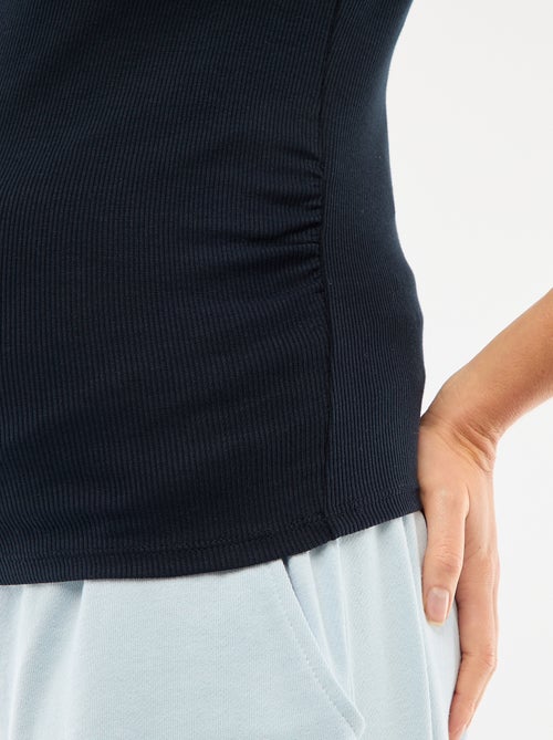 T-shirt de maternidade canelado - Kiabi