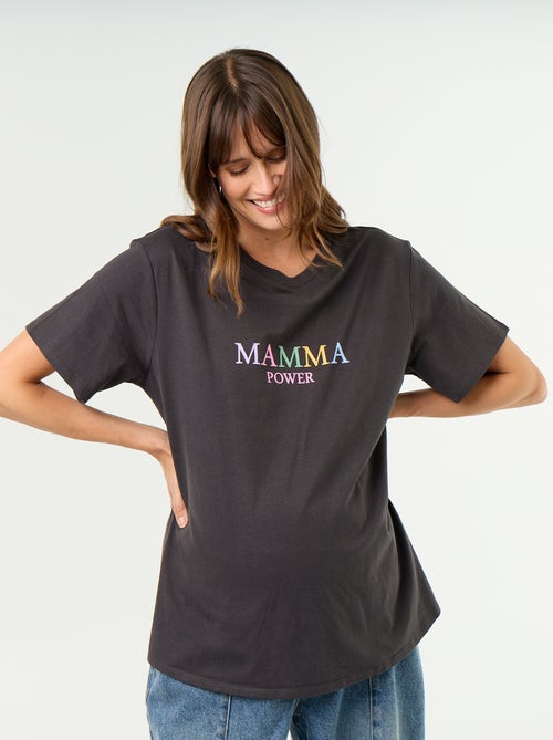 T-shirt de maternidade estampada - Kiabi T-shirt de maternidade estampada - Kiabi