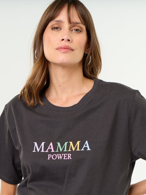 T-shirt de maternidade estampada - Kiabi T-shirt de maternidade estampada - Kiabi