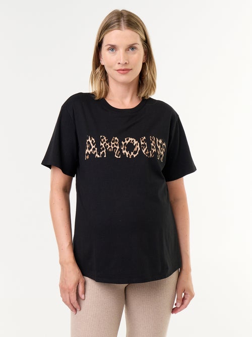 T-shirt de maternidade estampada - Kiabi T-shirt de maternidade estampada - Kiabi