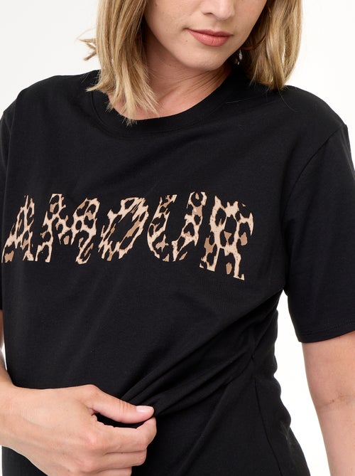 T-shirt de maternidade estampada - Kiabi T-shirt de maternidade estampada - Kiabi