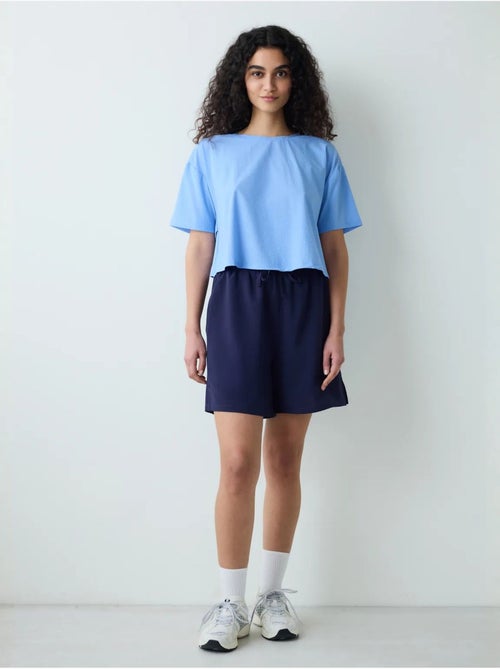 T-shirt de mulher com detalhe nas costas penti - Kiabi T-shirt de mulher com detalhe nas costas penti - Kiabi