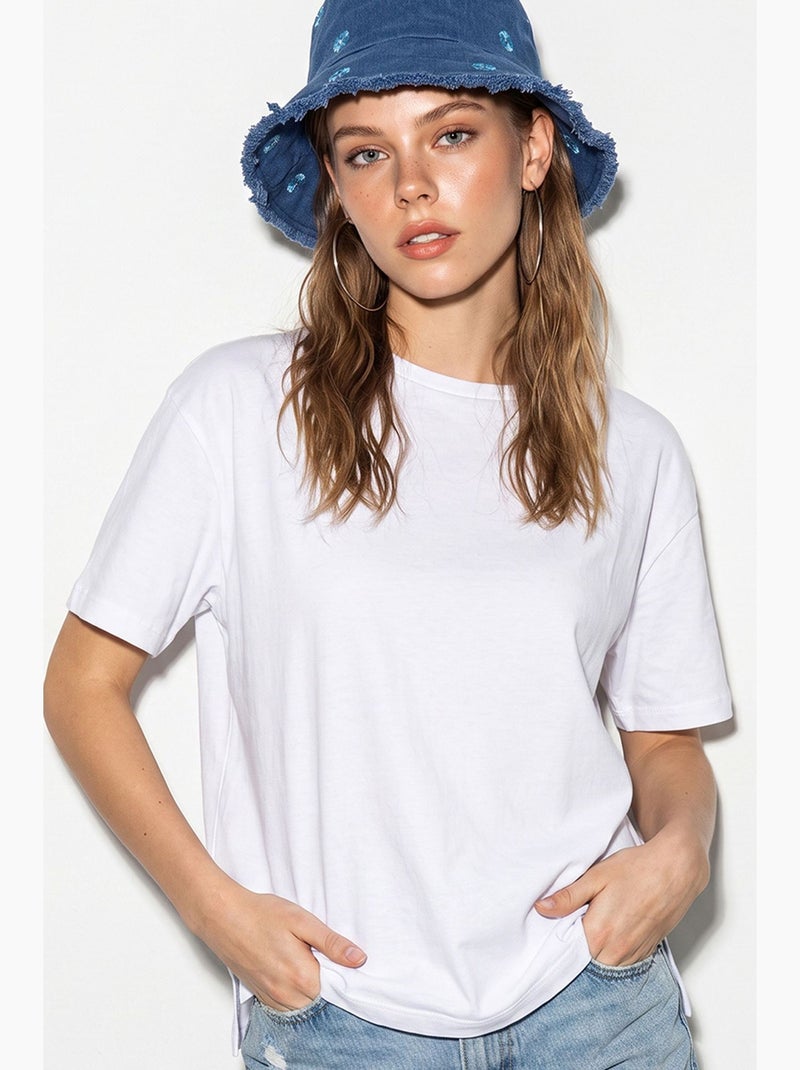 T-shirt de mulher lucci Branco - Kiabi