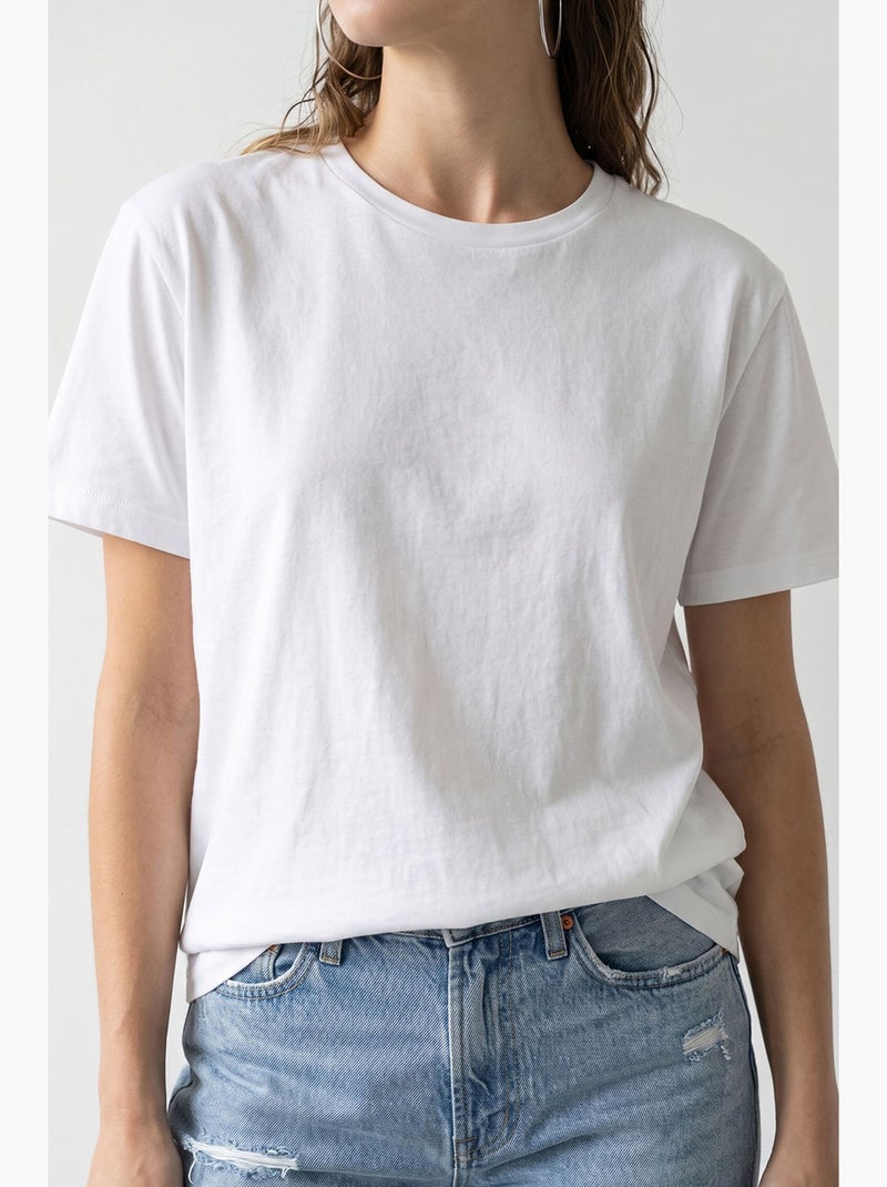 T-shirt de mulher lucci Branco - Kiabi