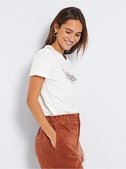 T-shirt de Natal + bolsa de conceção ecológica - Kiabi