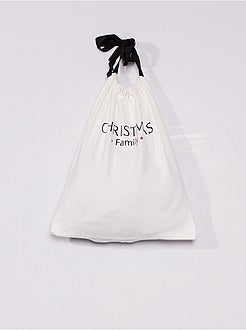 T-shirt de Natal + bolsa de conceção ecológica - Kiabi