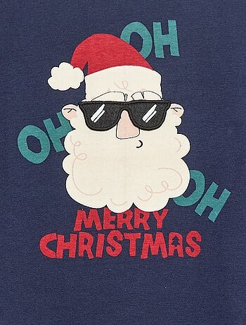 T-shirt de Natal de mangas compridas