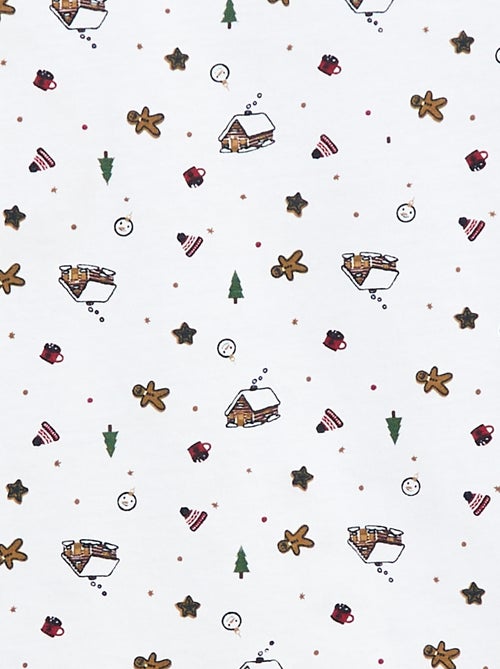 T-shirt de Natal de mangas compridas - Kiabi