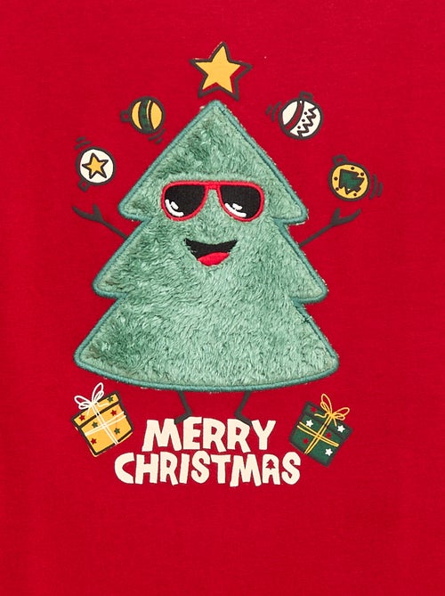 T-shirt de Natal de mangas compridas - Kiabi