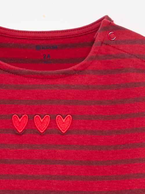 T-shirt de Natal de mangas compridas - Kiabi