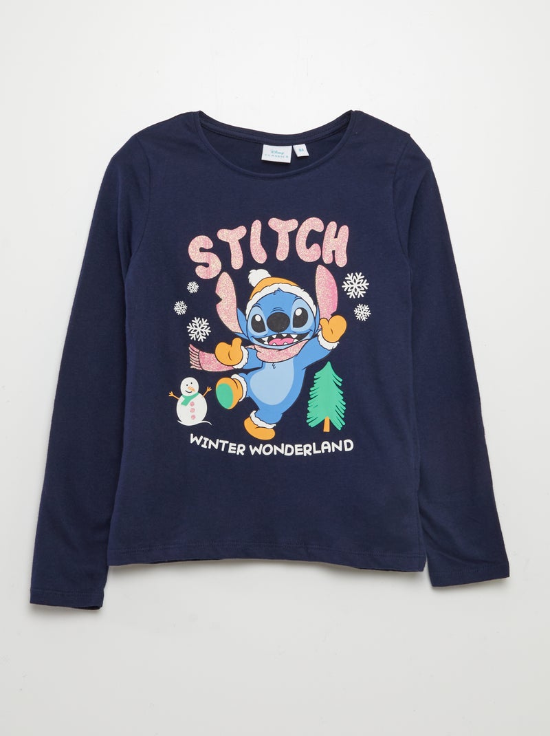 T-shirt de Natal 'Disney' AZUL - Kiabi