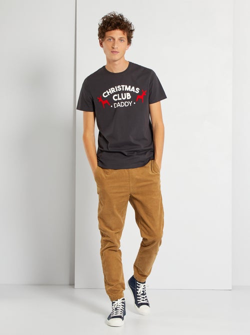 T-shirt de Natal + saco - Kiabi