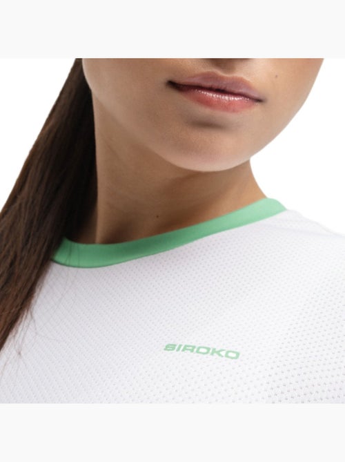 T-shirt de padel técnica para mulher - Kiabi