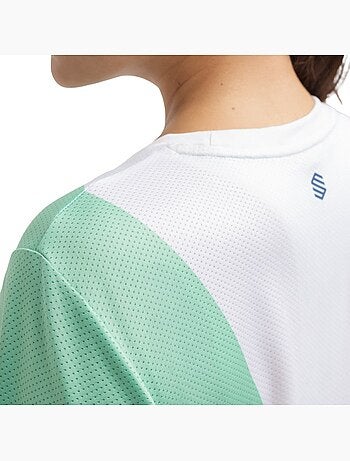 T-shirt de padel técnica para mulher