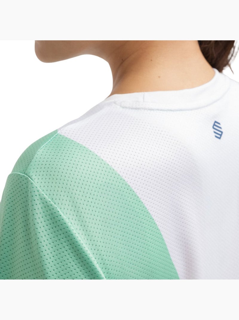 T-shirt de padel técnica para mulher Multicolorido - Kiabi