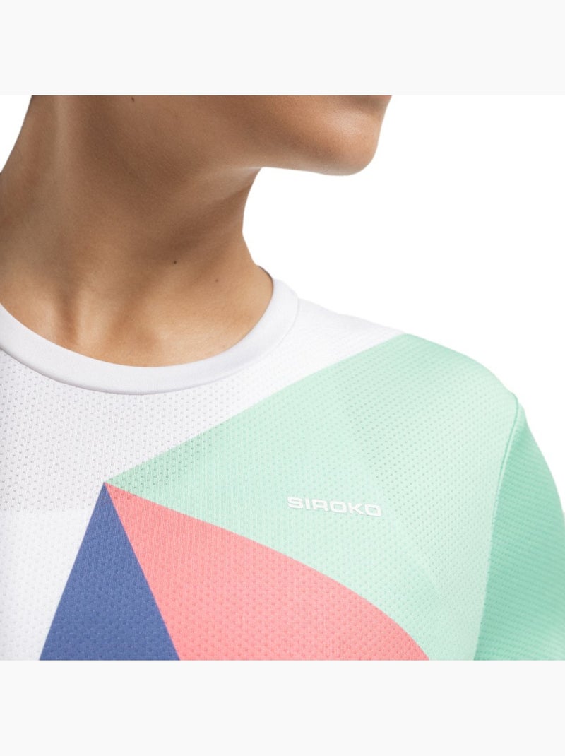 T-shirt de padel técnica para mulher Multicolorido - Kiabi