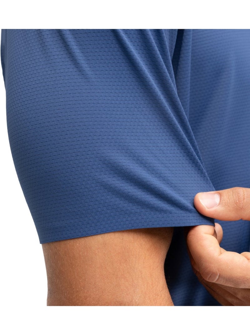 T-shirt de ténis técnica para homem Azul - Kiabi