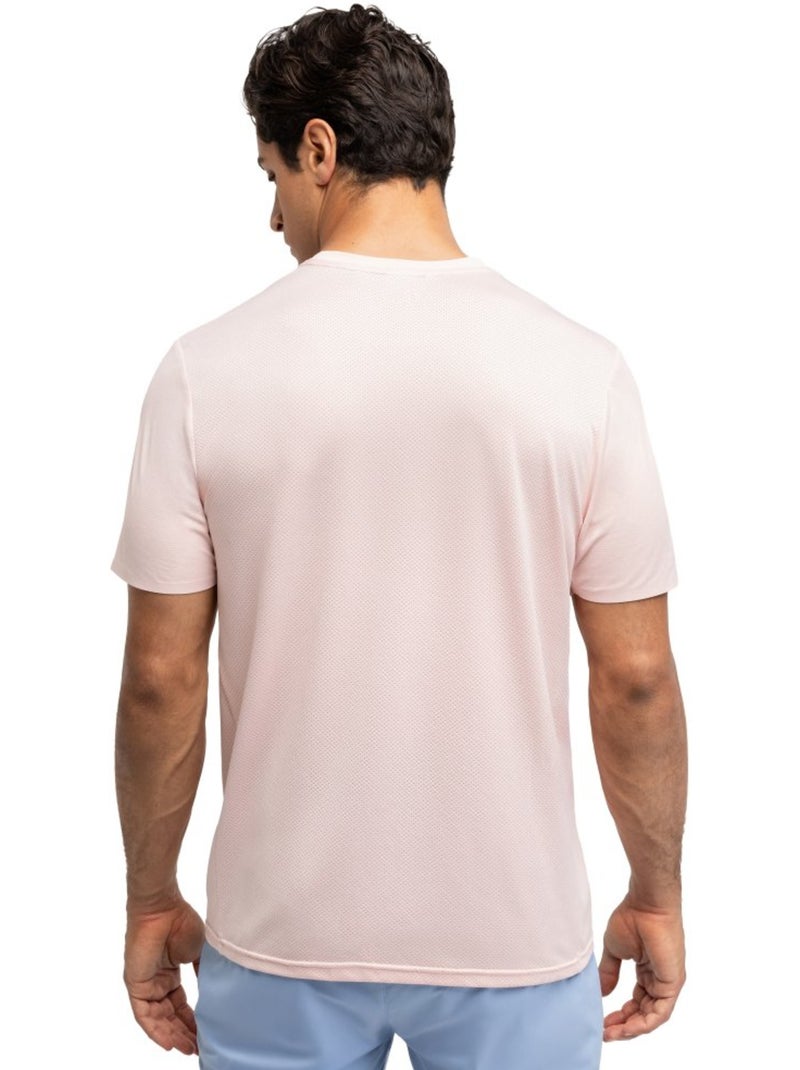 T-shirt de ténis técnica para homem Rosa - Kiabi