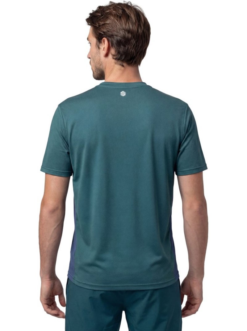 T-shirt de ténis técnica para homem Verde - Kiabi