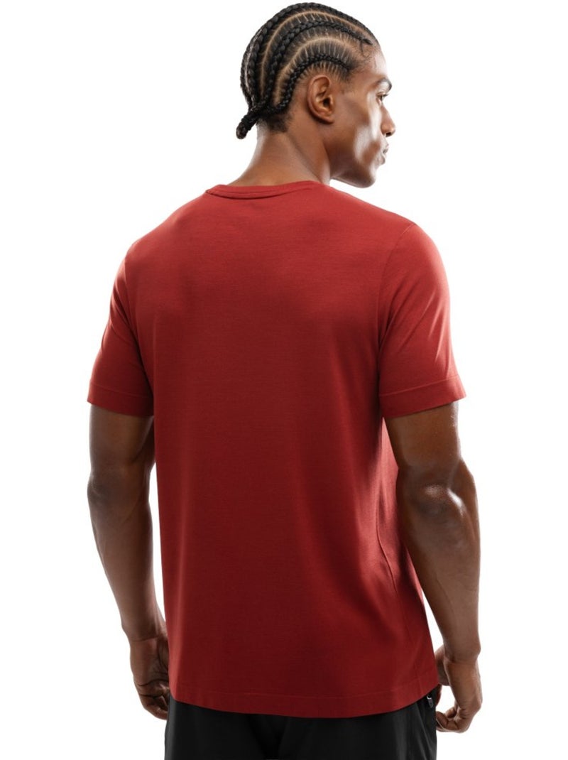 T-shirt de treino para homem Vermelho - Kiabi